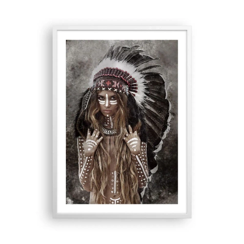 Poszter fekete keretben - A törzs erejének titka - 50x70 cm