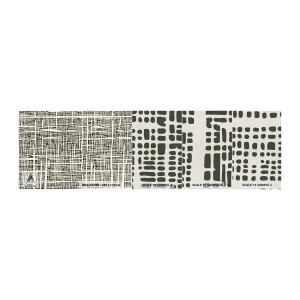 Fotótapéta Minta Premium Canvas - Szőtt kompozíció - Absztrakció, Grafika, Darab - 100x30 cm