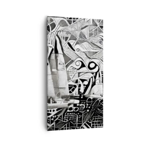 Vászonkép - A hullámok között - 55x100 cm