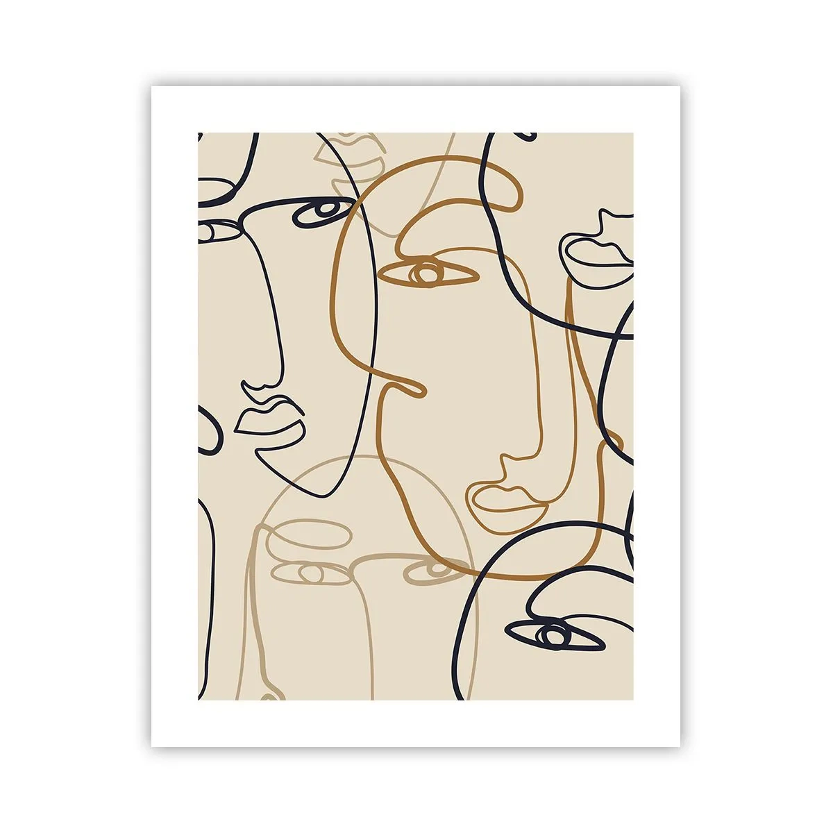 Poszter - Többszörös portré  - 40x50 cm