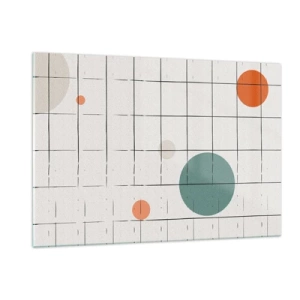 Üveg kép - Csapdába esve. Mi vagy ők? - 120x80 cm