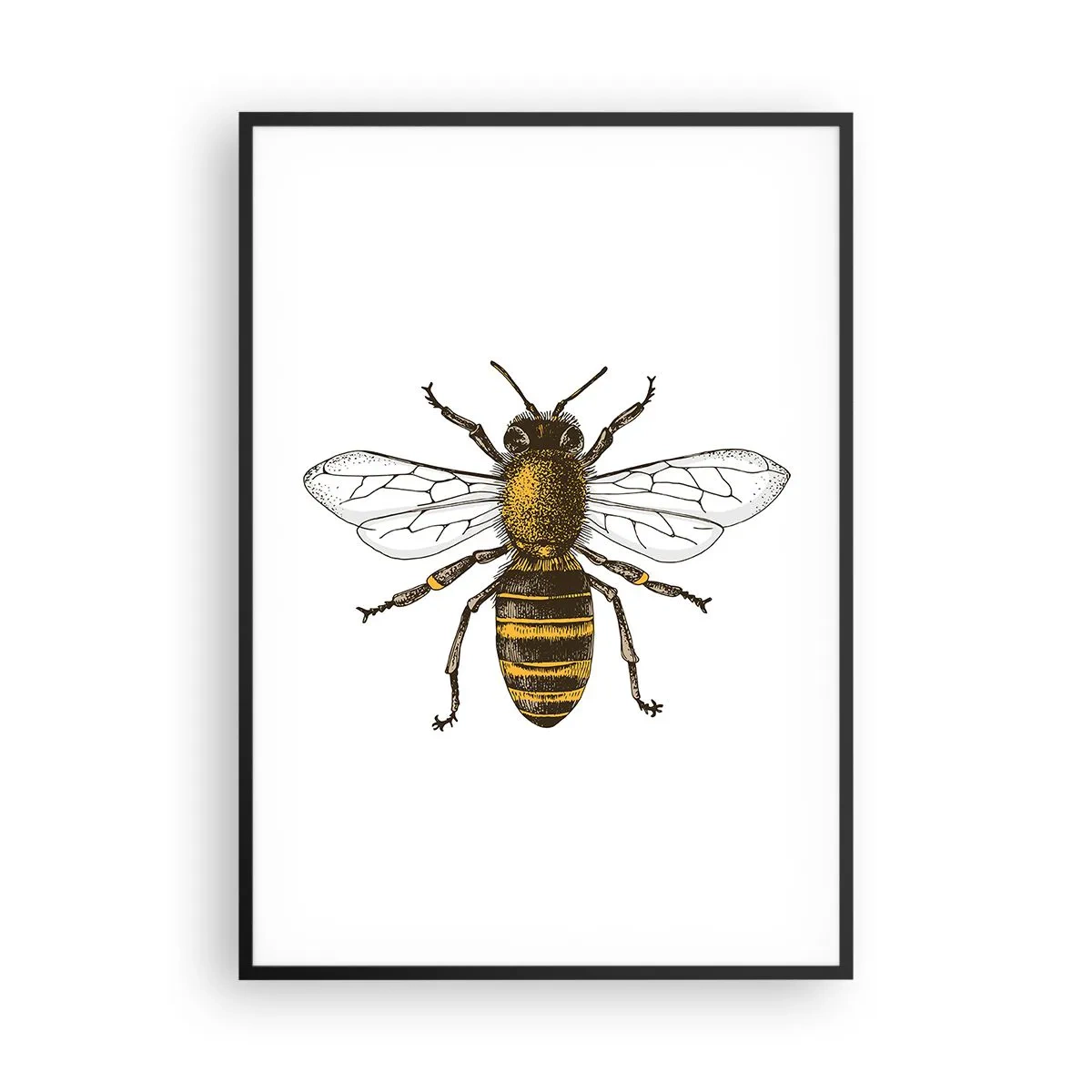 Poszter fehér keretben - Gyönyörű és jó - 70x100 cm