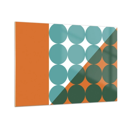 Üveg kép - Felfelé és átlósan - 100x70 cm