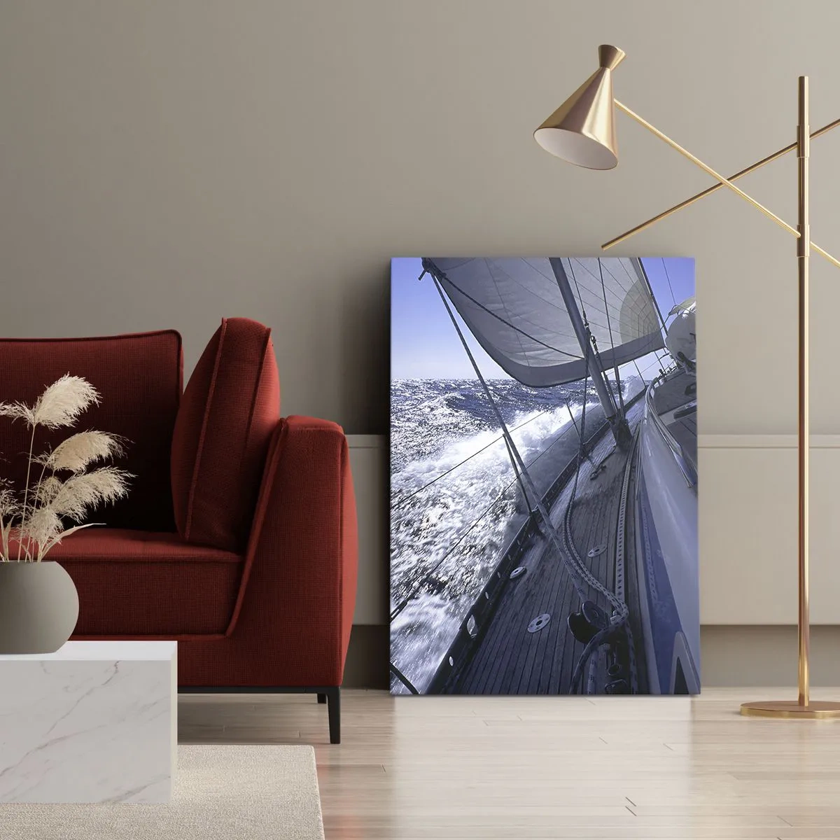 Vászonkép - Tudom, mit jelent madárnak lenni - 70x100 cm