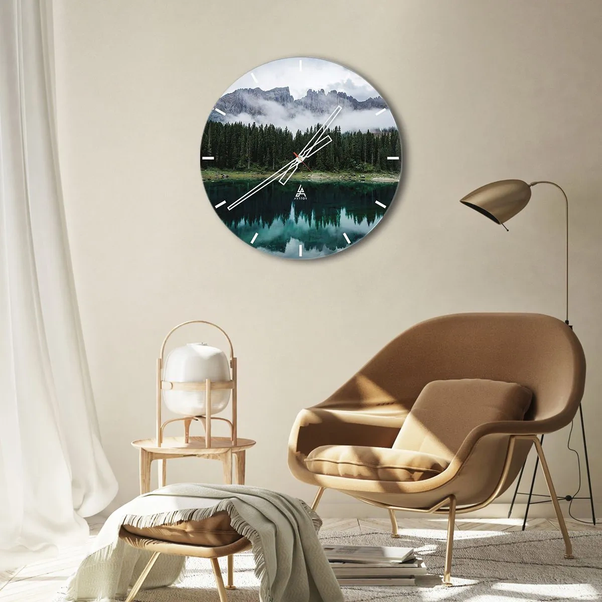 Falióra, Óra - Csitt, csit, ne zavard fel az állóvizet... - 40x40 cm