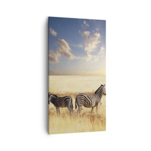 Vászonkép - Menj el, ne zavard a békét - 55x100 cm