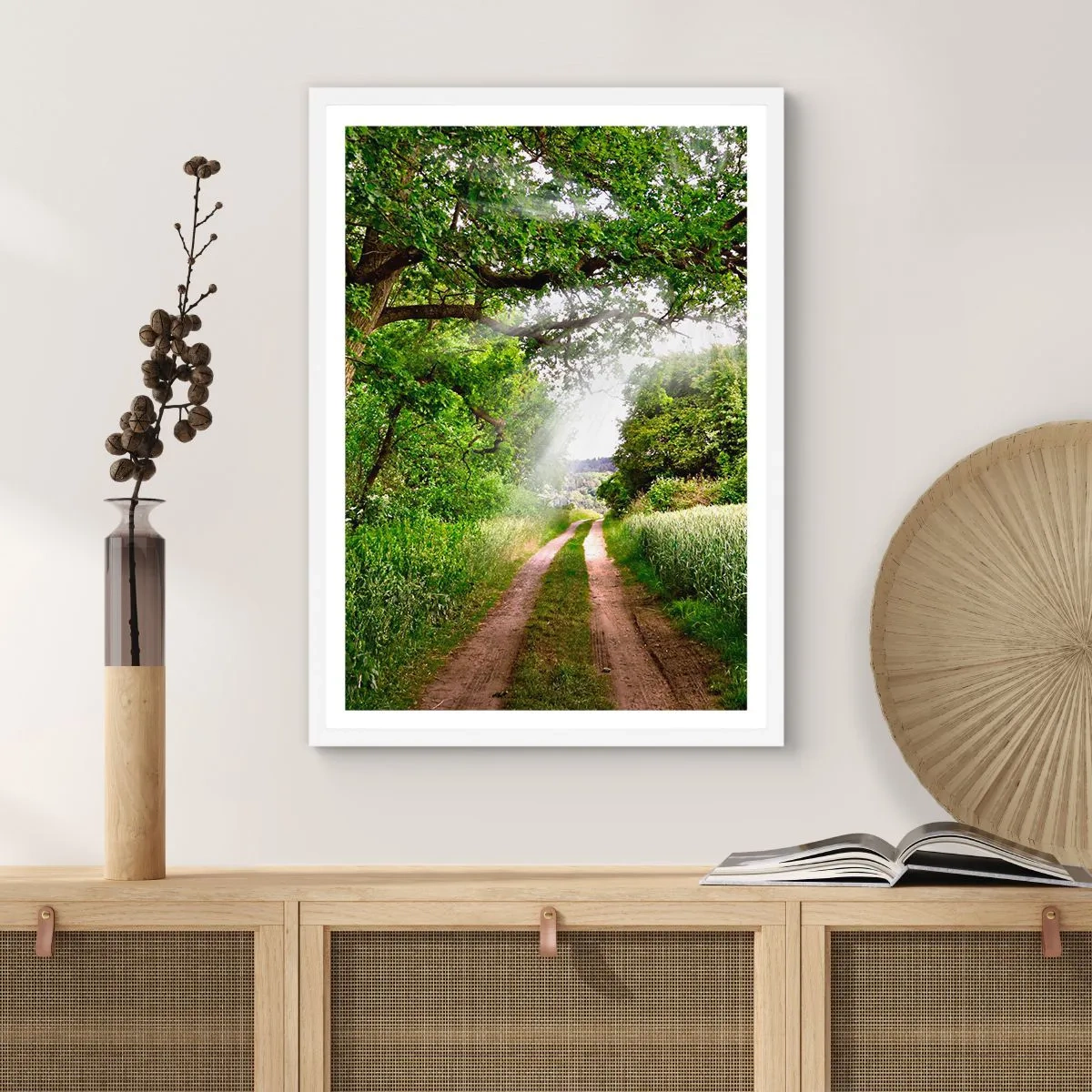 Poszter fekete keretben - Et in Arcadia ego - 30x40 cm