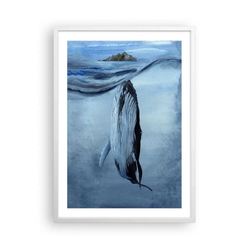 Poszter fekete keretben - Észak két világa - 50x70 cm