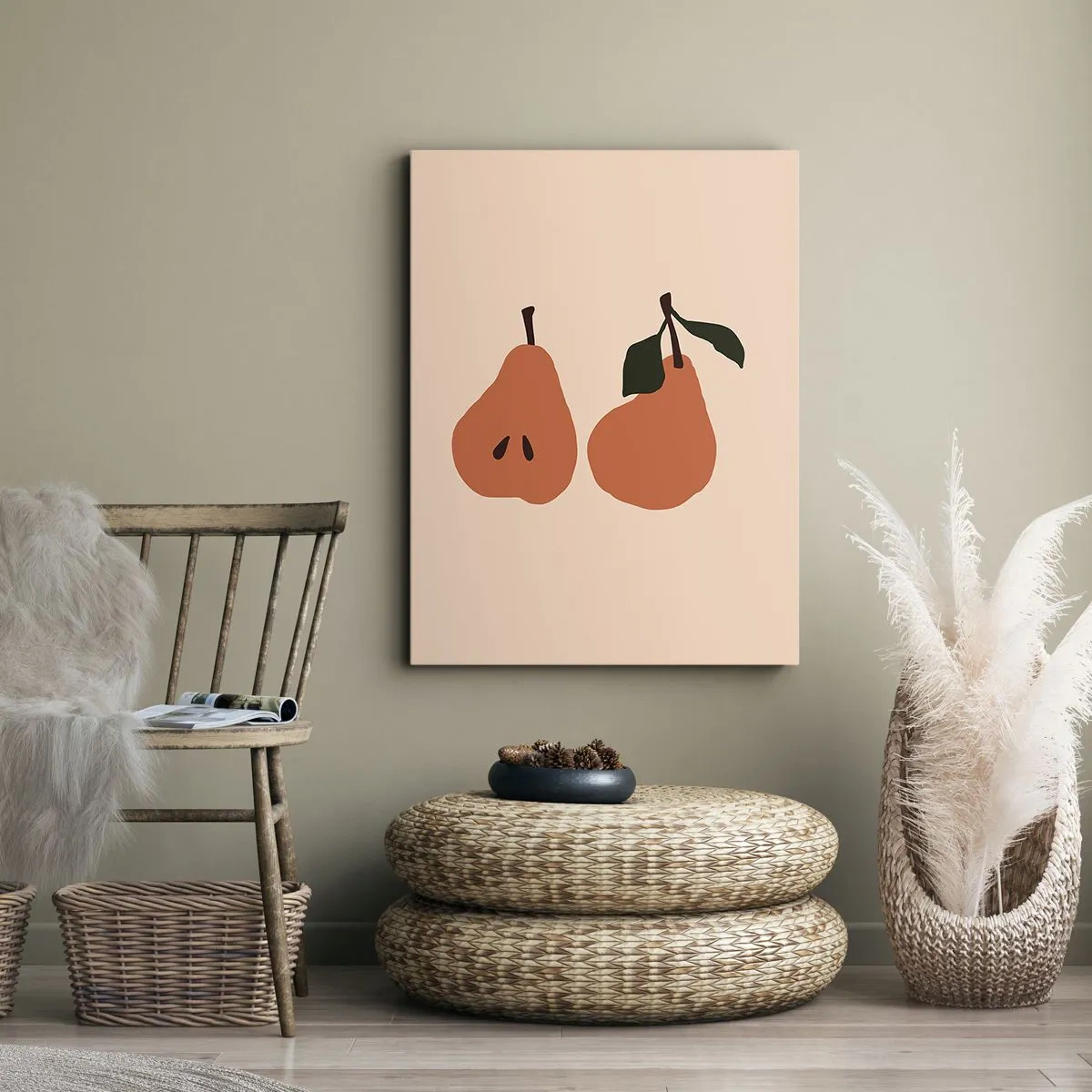 Vászonkép - Maga az édesség - 45x80 cm