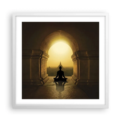 Poszter fekete keretben - Teljes harmónia - 50x50 cm