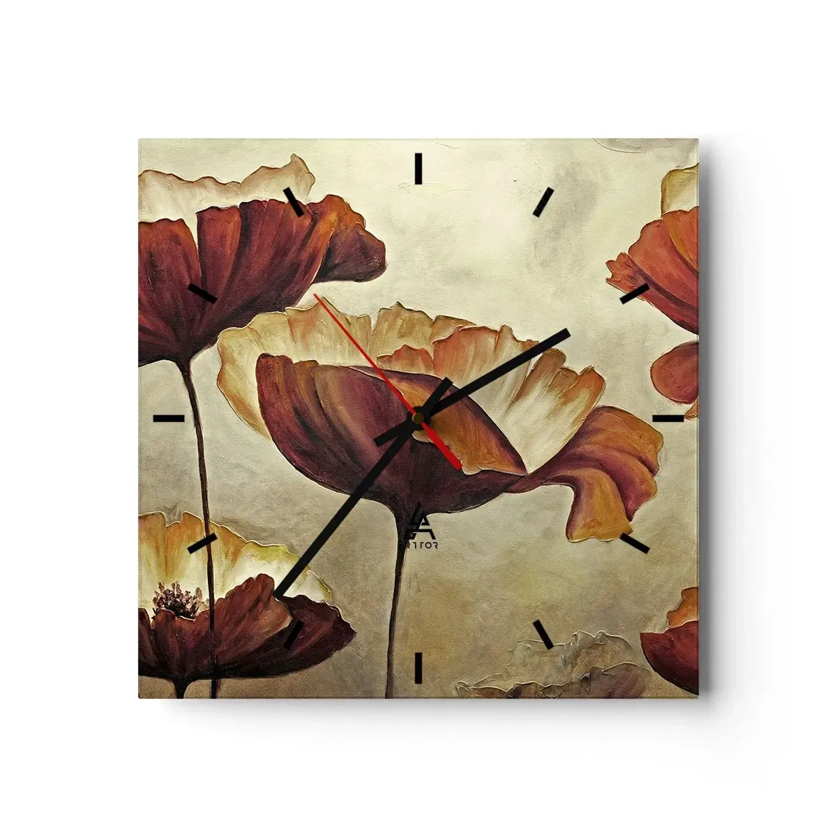 Falióra, Óra - Rét - 30x30 cm