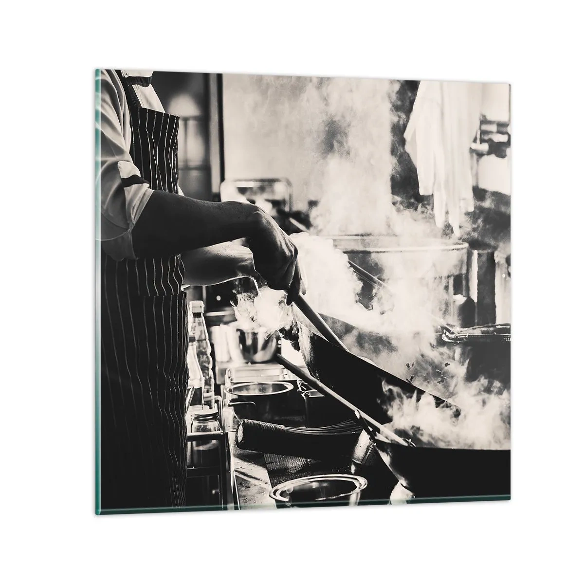 Üveg kép - Az ízek alkímiája - 70x70 cm