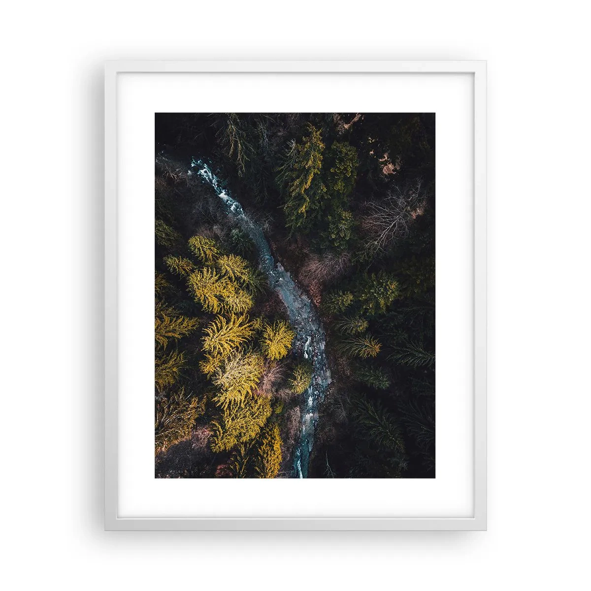 Poszter fekete keretben - Gyorsan, egyre gyorsabban - 40x50 cm