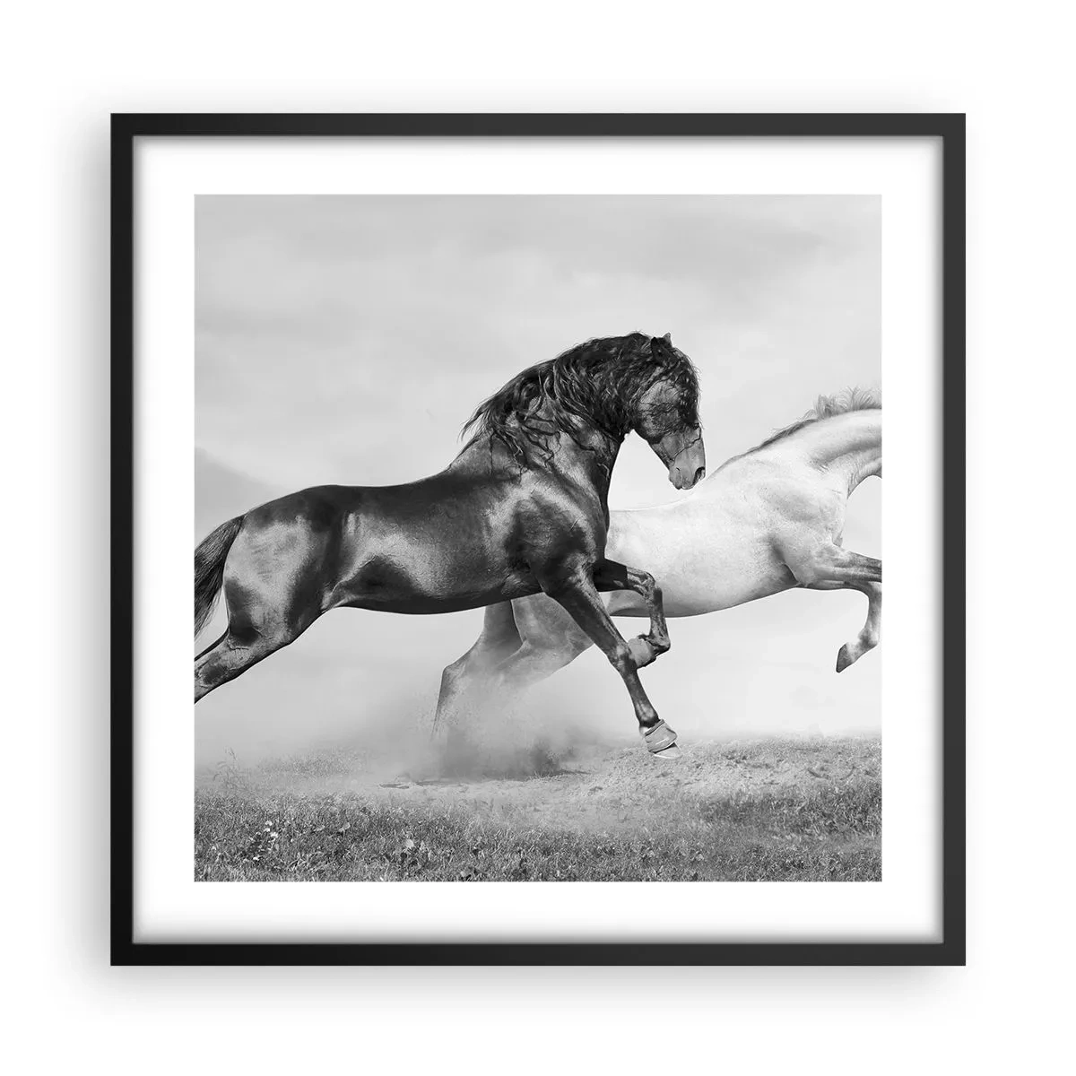 Poszter fehér keretben - Angyalok és démonok - 50x50 cm