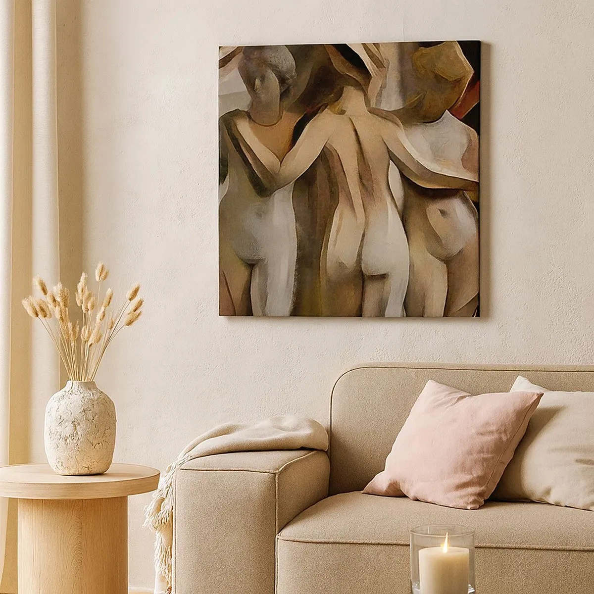 Vászonkép - Három Sárm 2.0 - 30x30 cm