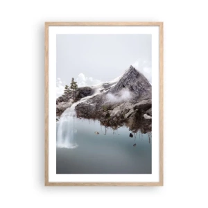 Poszter világos tölgy keretben - Egy szürrealista szemével - 50x70 cm