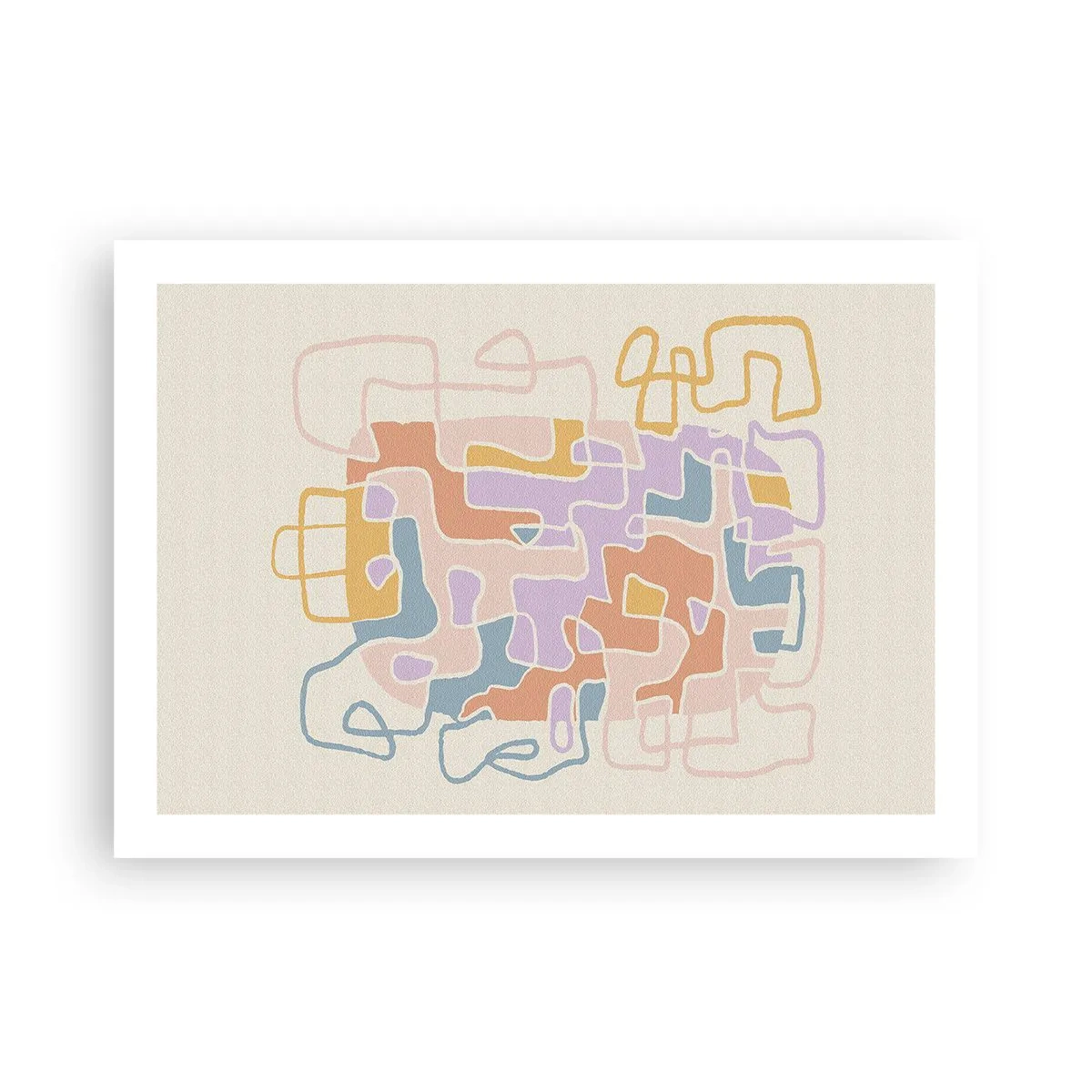 Poszter - Labirintus - egy örömteli kaland - 70x50 cm