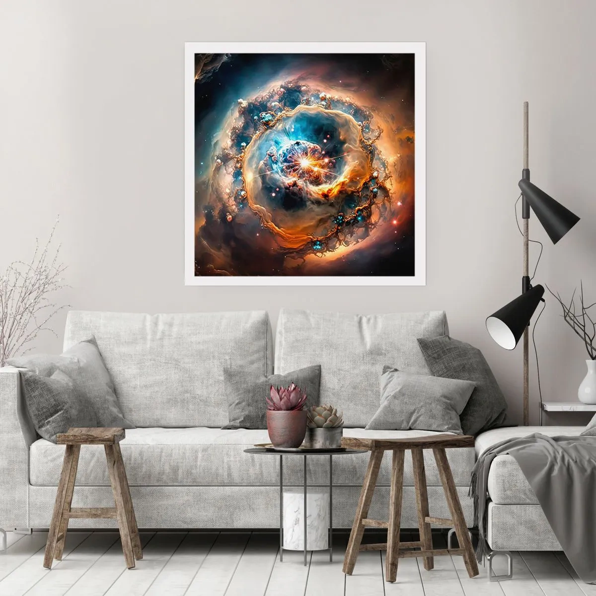 Poszter - Kezdet - 30x30 cm