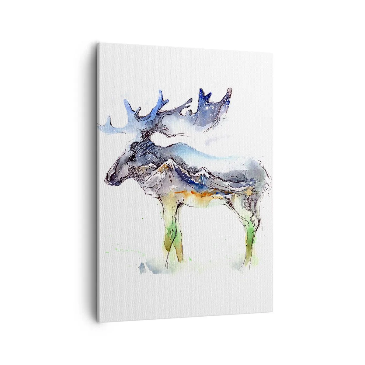 Vászonkép - Egy téli mese hőse - 50x70 cm