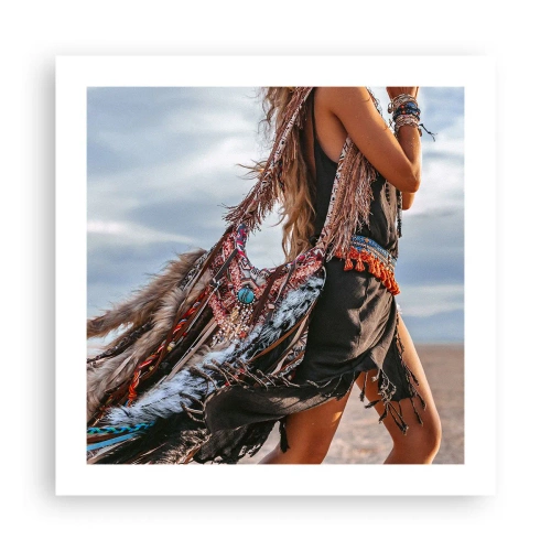 Poszter - Sámán párja - 50x50 cm