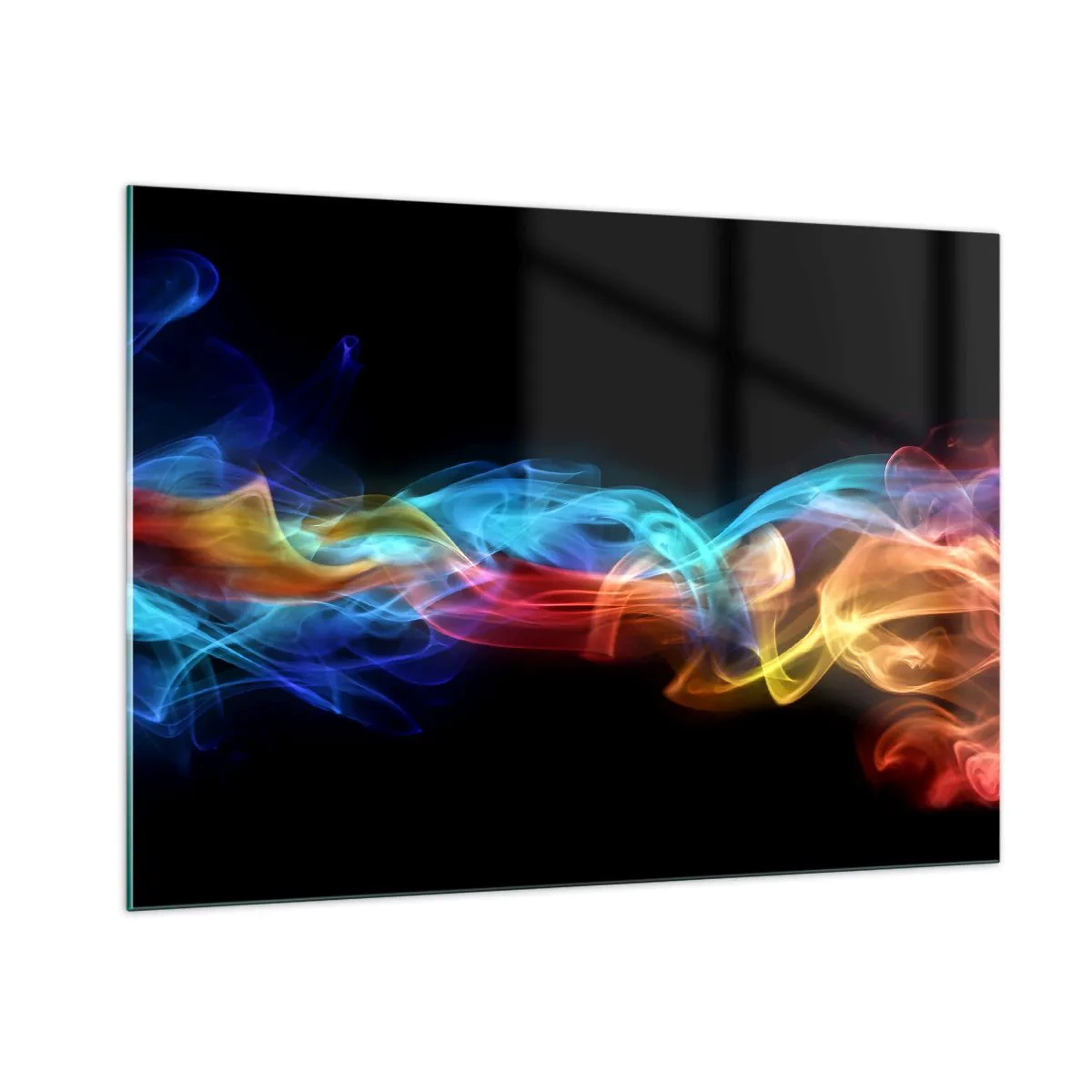 Üveg kép - Ködök szivárványtánca - 100x70 cm