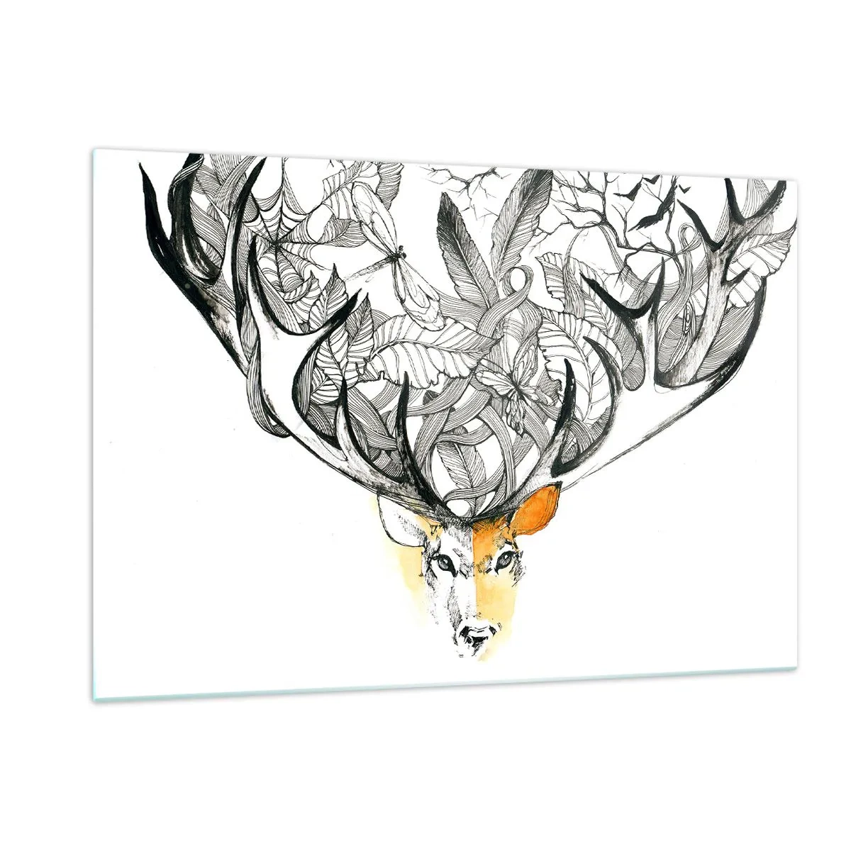 Üveg kép - A bőség szarvai - 120x80 cm