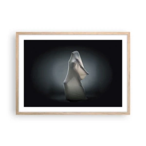 Poszter világos tölgy keretben - Rejtett vágyak - 70x50 cm