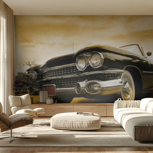 Fotótapéta Premium Canvas - A klasszikusok soha nem múlnak el - Autó, Autóipari, Retro - 500x350 cm
