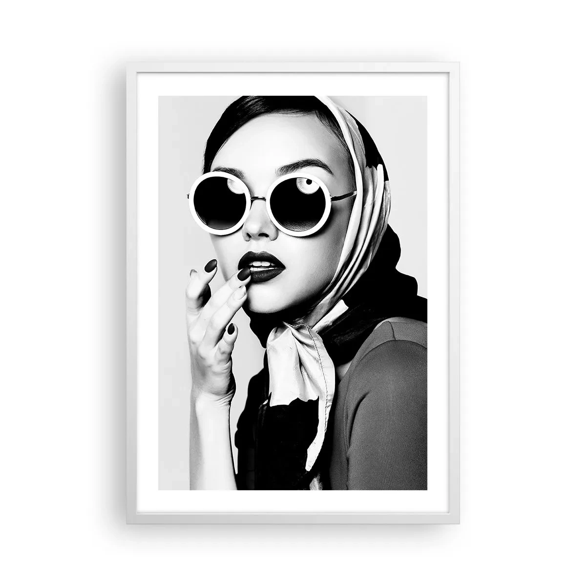 Poszter fekete keretben - Üdvözlet a 60-as évekből - 50x70 cm