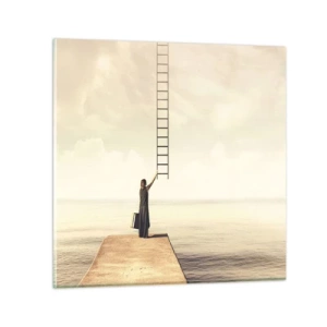 Üveg kép - Varázslatos utazás - 30x30 cm