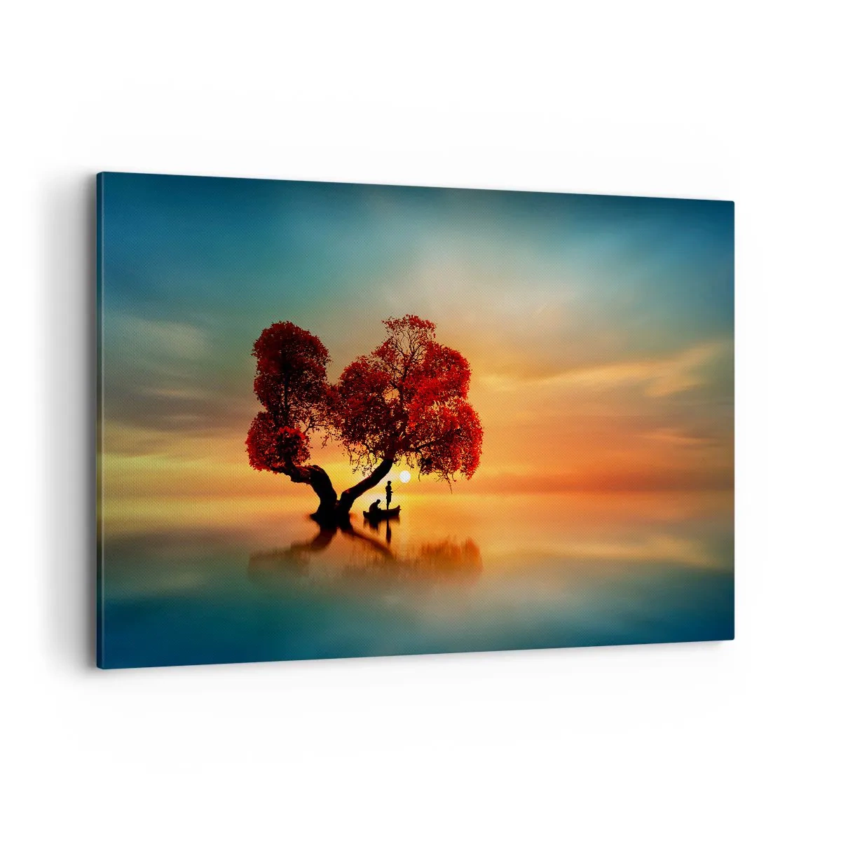Vászonkép - A világtalanság csendje és az eltávoldotak - 120x80 cm