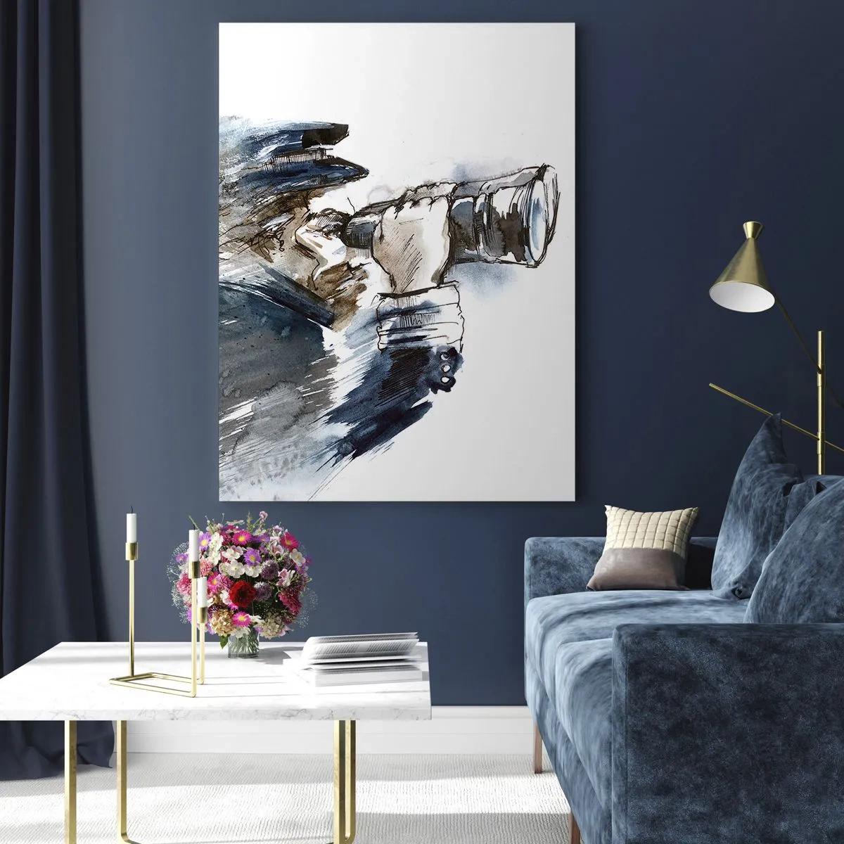 Üveg kép - Tíz a Beaufort-skálán! - 50x70 cm