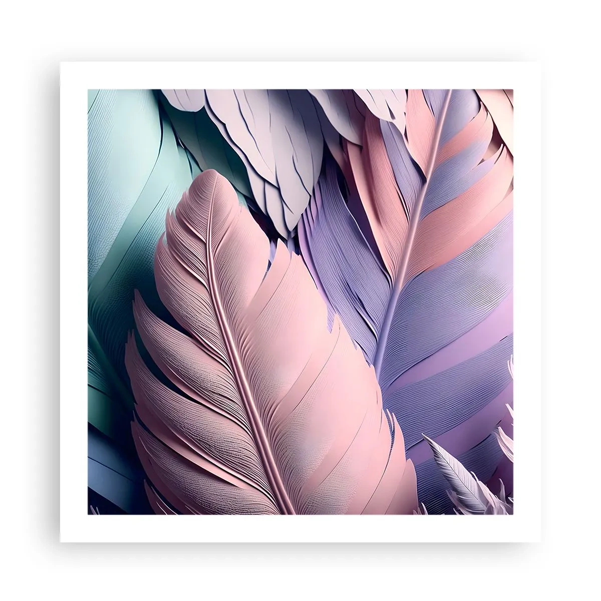 Poszter - Madár sikk - 60x60 cm