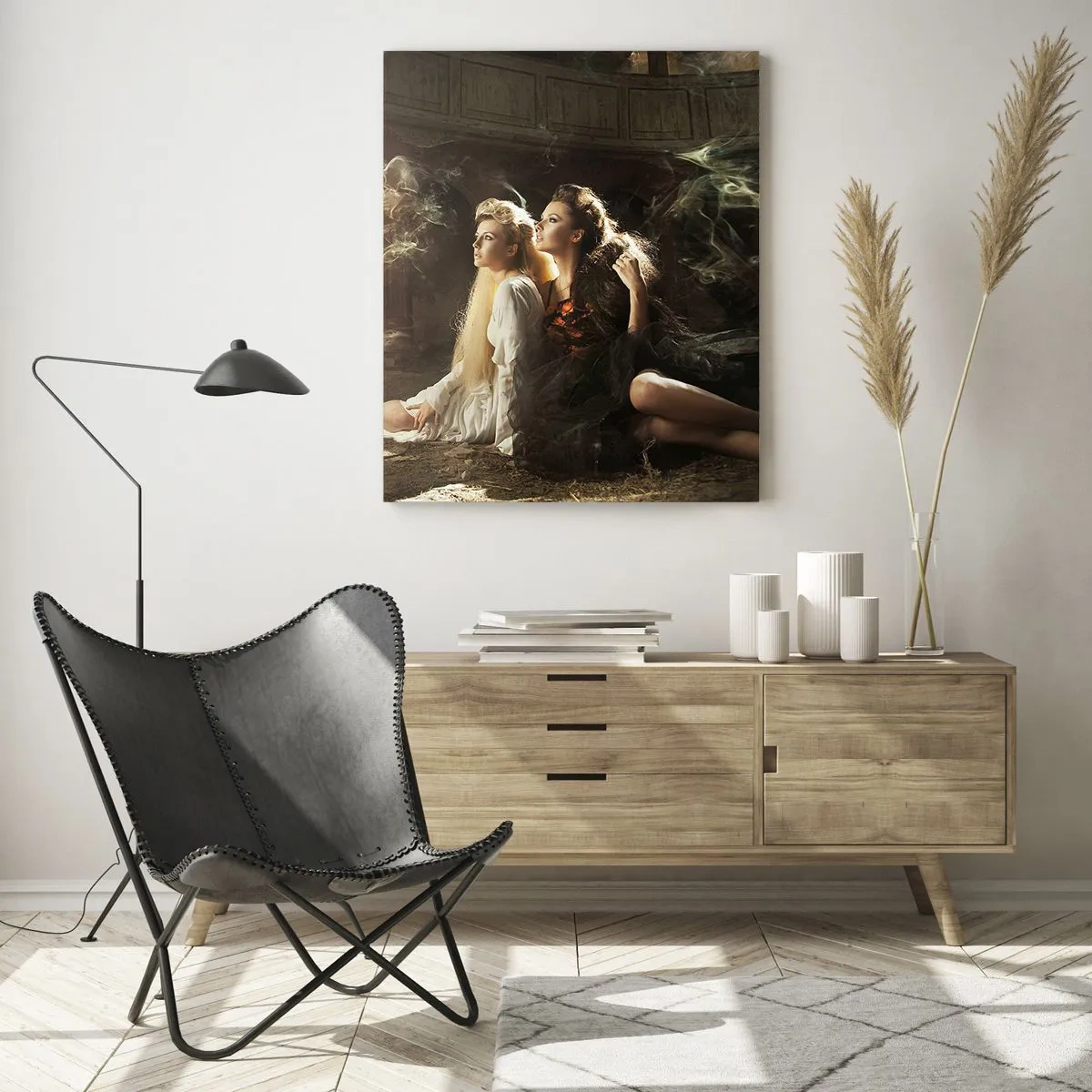 Üveg kép - És lett költészet - 50x70 cm