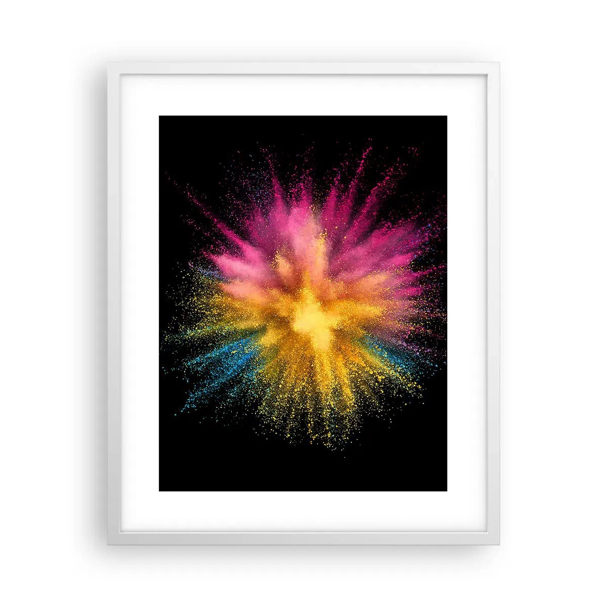 Poszter fekete keretben - A színek születése - 40x50 cm