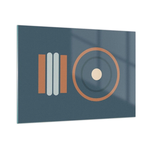 Üveg kép - A dolgok lényege - 100x70 cm