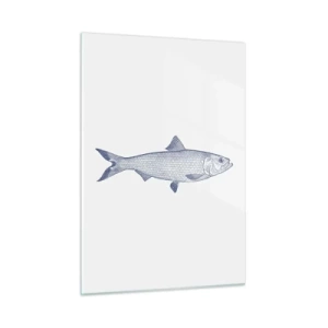 Üveg kép - Üdvözlet az északi tengerektől - 50x70 cm