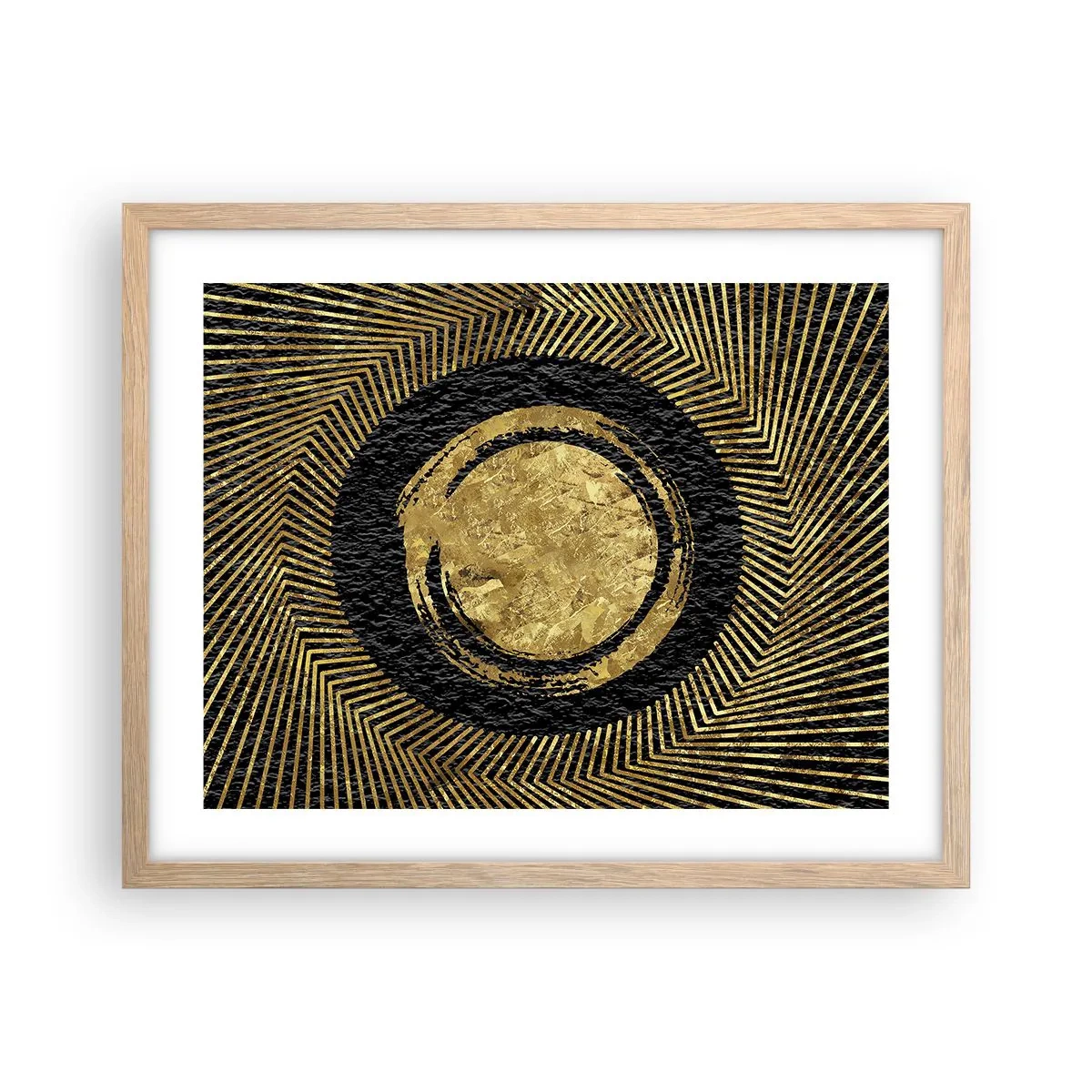 Poszter világos tölgy keretben - Glamour kompozíció - 50x40 cm