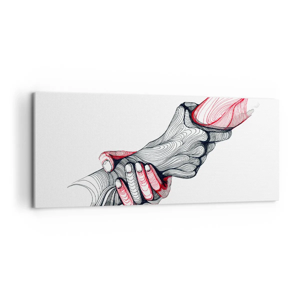 Vászonkép - Jó kezekben vagy - 120x50 cm