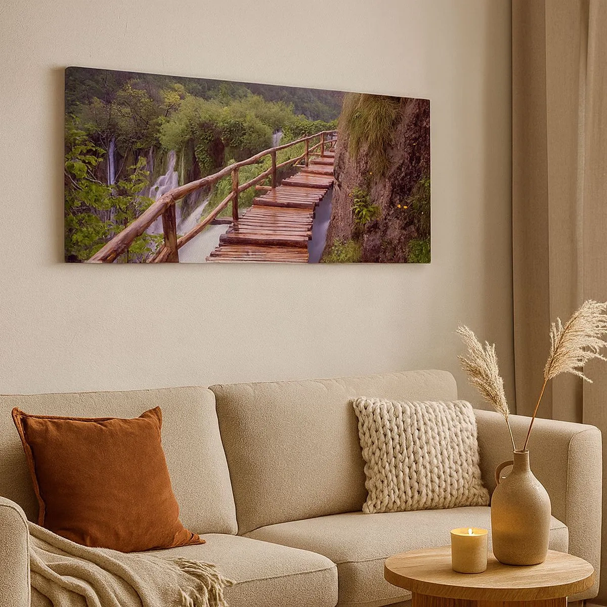 Vászonkép - Hihetetlen szépség - 100x40 cm