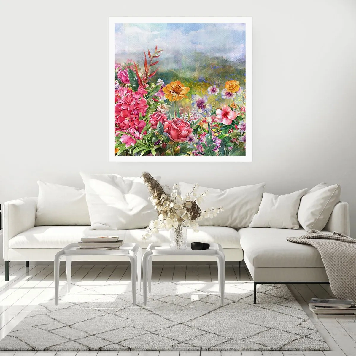 Poszter - A kert, amelyik megőrült - 60x60 cm