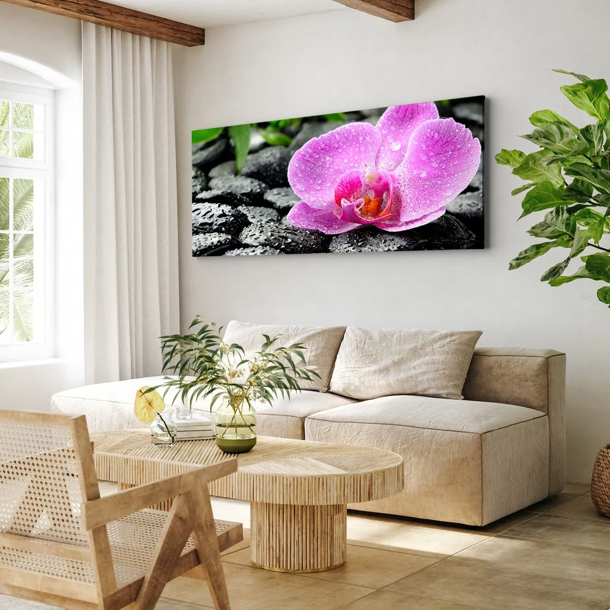 Vászonkép - Mint egy nyitott szív - 140x50 cm