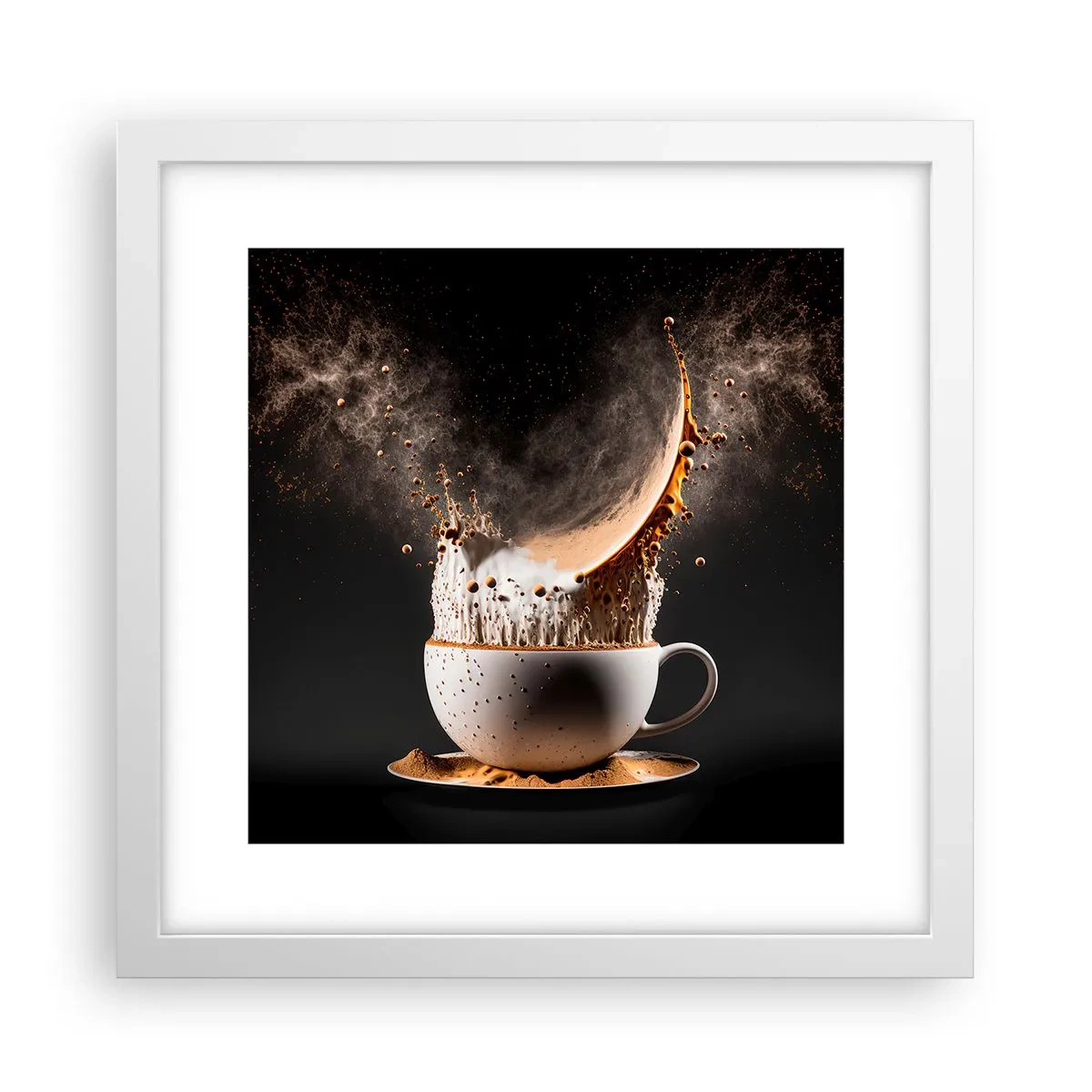 Poszter fekete keretben - Ízrobbanás - 30x30 cm