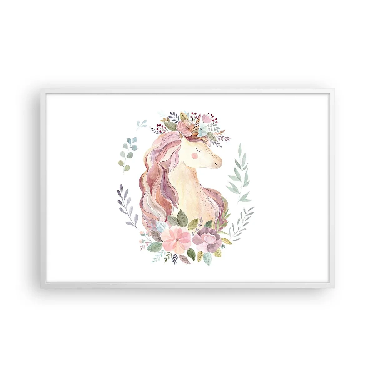 Poszter fekete keretben - Meghívás a tündérmesék világába - 91x61 cm