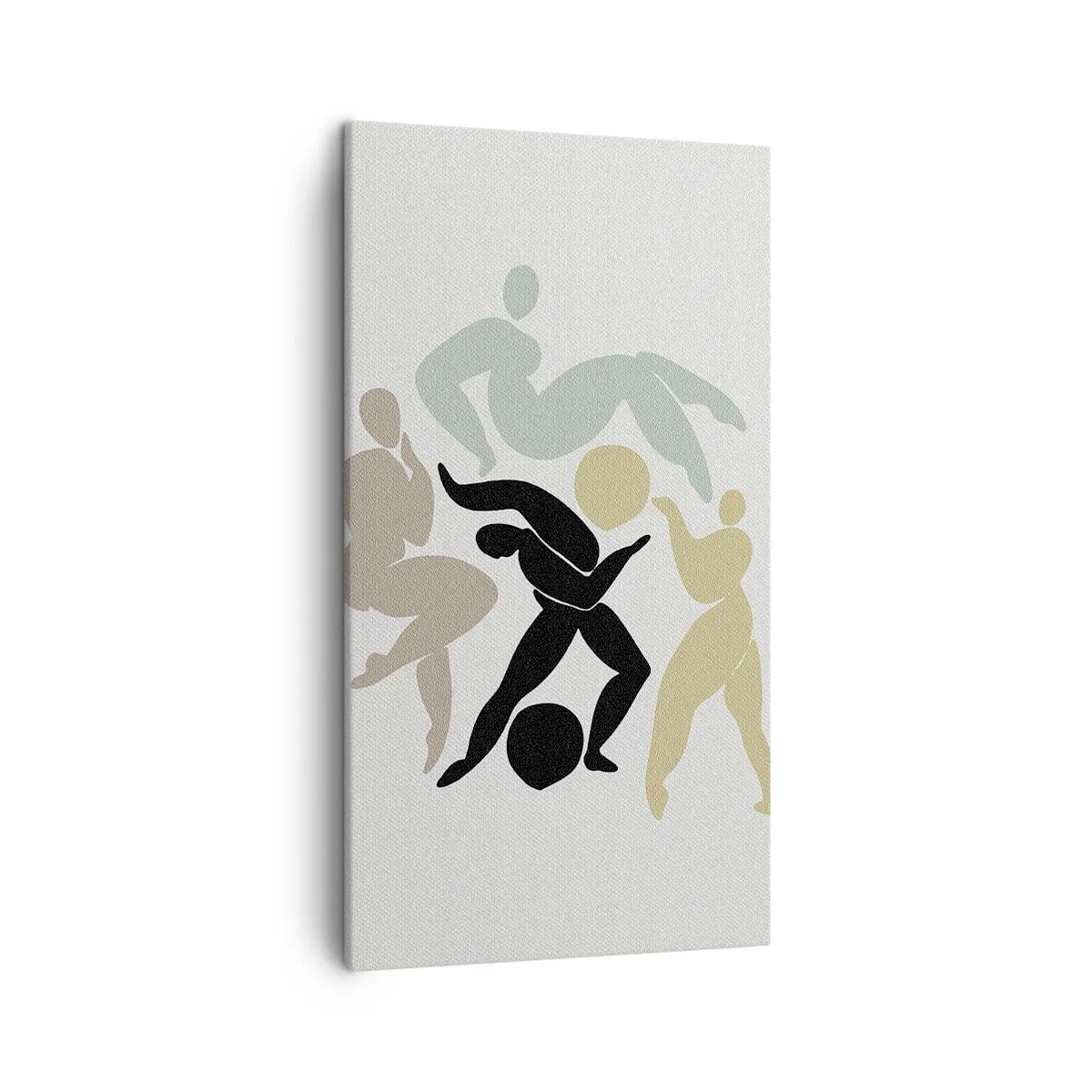 Vászonkép - Mozgás az egészségért és a szépségért - 45x80 cm