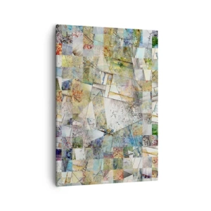 Vászonkép - Geometrikus átrendeződés - 50x70 cm