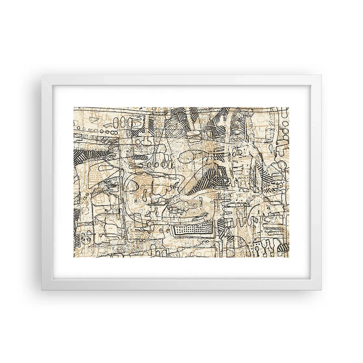 Poszter fekete keretben - Dekódolásra vár - 40x30 cm