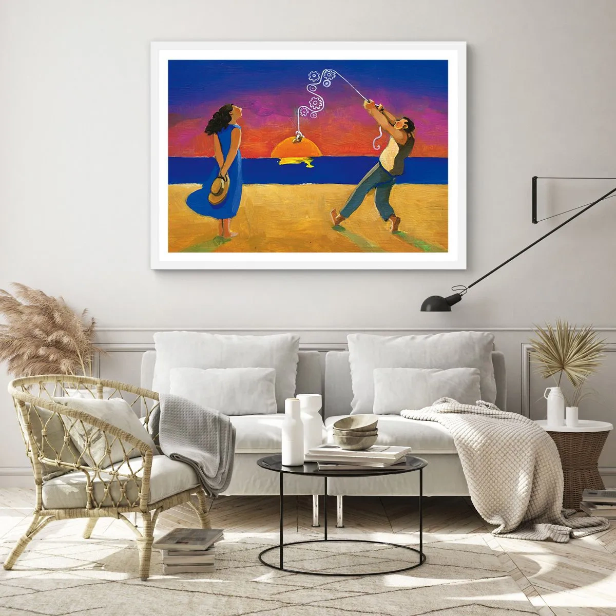 Poszter fekete keretben - Több, mint egy csillag az égből - 100x70 cm