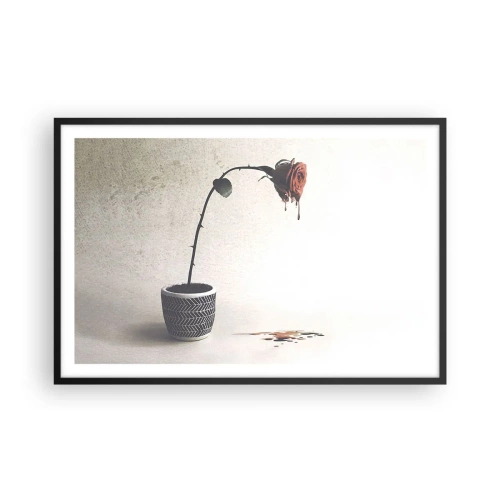 Poszter fehér keretben - Rosa dolorosa - 91x61 cm