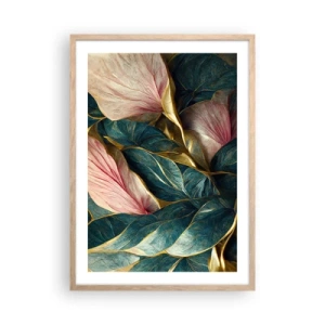 Poszter világos tölgy keretben - Természetes elegancia és stílus - 50x70 cm